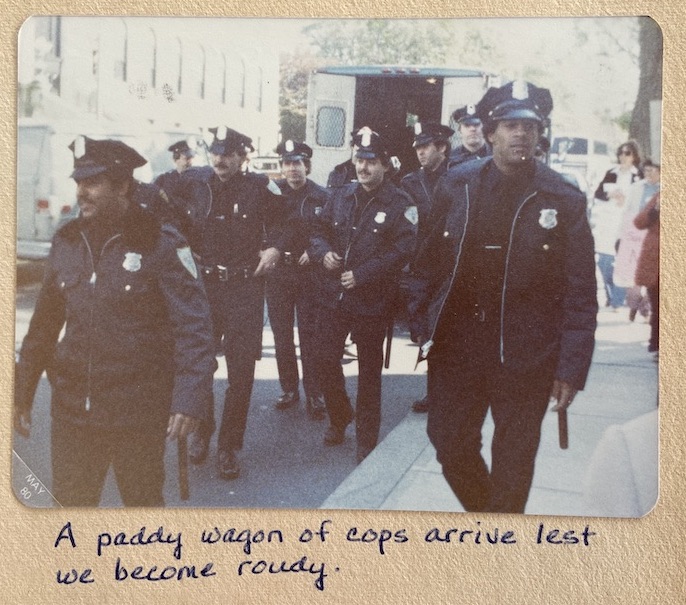 Group of police officers.